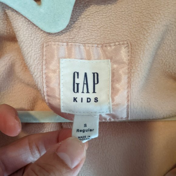 SMALL: 6/7 Gap Down Puffer Jacket pink champagne - Picture 2 of 7